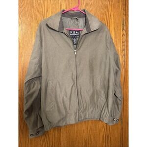 RBM Outdoor Collection Olive Green Mens Medium‎ Jacket Lined Pockets